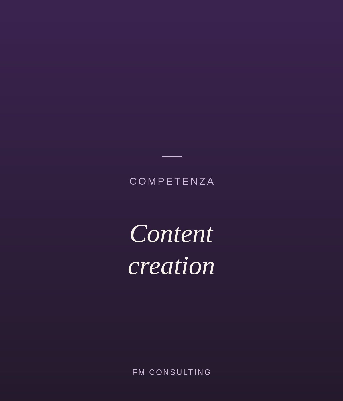 Content creation