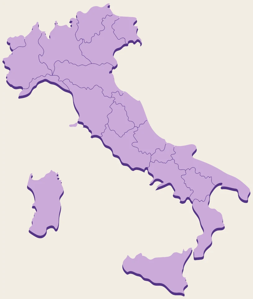 Mappa dell’Italia